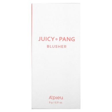 A'Pieu, Водяні рум'яна Juicy Pang, PK04, 0,31 унції (9 г)