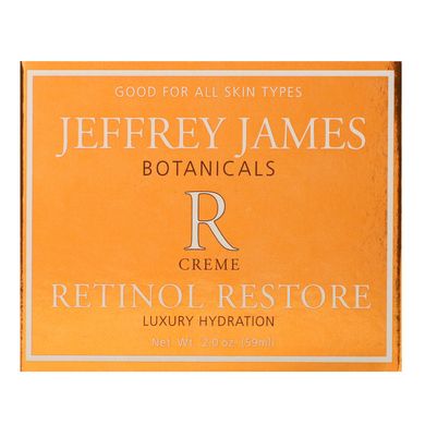 Крем для восстановления с ретинолом, Jeffrey James Botanicals, Retinol Restore Creme, Blistex, 59 мл купить в Киеве и Украине