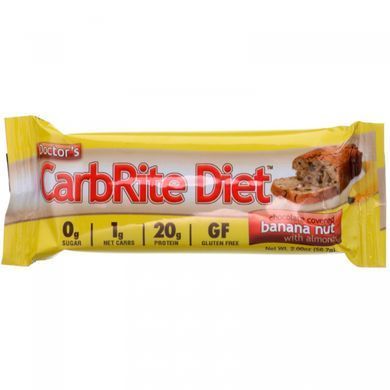 Diet Bars Chocolate Banana Nut Universal Nutrition (CarbRite Diet Bars) 12 pcs. at 56.7 g