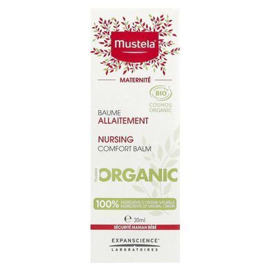 Mustela, Organic Nursing Comfort Balm, 30 ml купить в Киеве и Украине