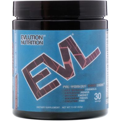 ENGN Shred, засіб перед тренуванням, рожевий лимонад, EVLution Nutrition, 213 г