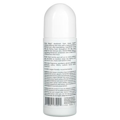 Кульковий дезодорант для тіла без запаху Home Health (Roll-On Deodorant) 88 мл