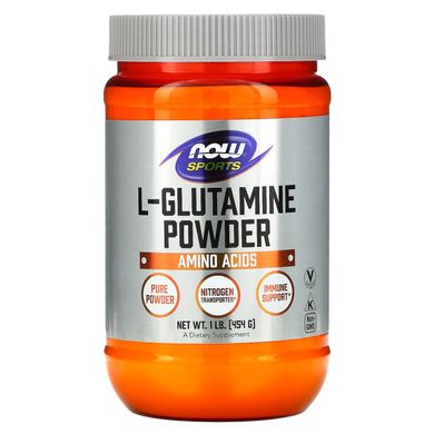 Глютамін порошок Now Foods (L-Glutamine Powder) 454 г
