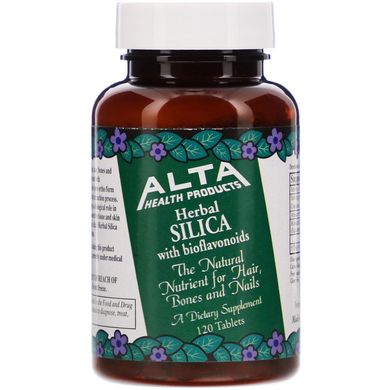 Рослинний органічний кремній з біофлавоноїдами, Alta Health, 120 таблеток