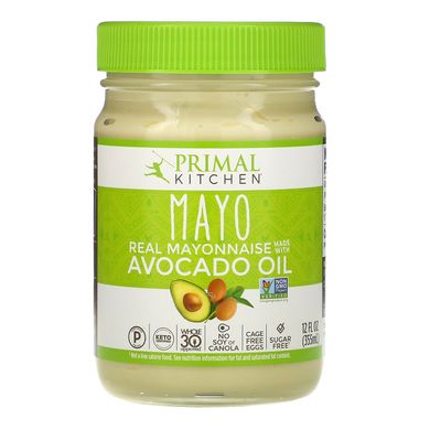 Майонез з олією авокадо, Primal Kitchen, 355 мл (12 fl oz)