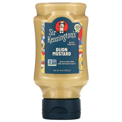 Дижонская гірчиця, Dijon Mustard, Sir Kensington's, 9 унцій (255 г)