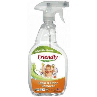 Органічний засіб від плям та запаху лимон Friendly Organic Stain & Odor Remover 650 мл
