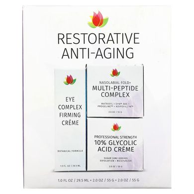 Відновлюючий антивіковий набір Reviva Labs (Revitalizing Anti-Aging Kit) 3 шт у наборі