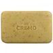 Cremo, Exfoliating body bar, No. 8, based on shea, bourbon, and oak oil, 6 ounces (170 g)