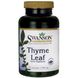 Листя чебрецю, Thyme Leaf, Swanson, 500 мг, 120 капсул фото