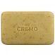 Cremo, Exfoliating body bar, No. 8, based on shea, bourbon, and oak oil, 6 ounces (170 g)