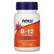 Витамин B12 и фолиевая кислота Now Foods (Vitamin B-12 Folic Acid) 1000 мкг 100 леденцов фото