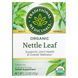 Organic Herbal Tea from Nettle Leaves, Caffeine-Free, Traditional Medicinals, 16 Tea Bags in Individual Wrappers, 1.13 oz (32 g).
