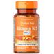 Витамин К-2 (MenaQ7), Vitamin K-2 (MenaQ7), Puritan's Pride, 50 мкг, 60 капсул фото