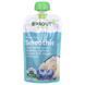 Sprout Organic, Organic smoothie, for toddlers, blueberry, banana with coconut milk, vegetables and flax seeds, 4 ounces (113 g).