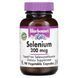 Selenium, non-yeast selenium methionine, Bluebonnet Nutrition, 200 mcg, 90 vegetarian capsules