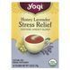 Yogi Tea, чай для зняття стресу, мед і лаванда, без кофеїну, 16&nbsp;чайних пакетиків, 29&nbsp;г (1,02&nbsp;унції) фото