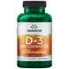 Вітамін Д3 з кокосовою олією - більш висока ефективність, Vitamin D3 with Coconut Oil - Higher Potency, Swanson, 5,000 МО, 60 капсул фото