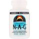 N-ацетил глюкозамін, N-A-G, Source Naturals, 500 мг, 120 таблеток фото