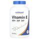 Nutricost, Vitamin E, 180 mg (400 IU), 240 Softgels фото