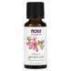 Эфирное масло герани Now Foods (Essential Oils Geranium Oil Soothing Aromatherapy Scent) 30 мл фото