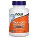 DHA for Improved Brain Function Now Foods (DHA-1000) 1000 mg 90 Softgels