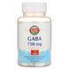 ГАМК (гама-аміномасляна кислота), GABA, KAL, 750 мг, 90 таблеток фото