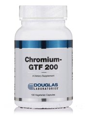 Хром Douglas Laboratories (Chromium GTF) 100 вегетаріанських капсул