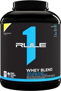 Сывороточный протеин Rule One (Whey Blend) 2.27 кг, замороженный банан купить в Киеве и Украине
