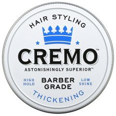 Cremo, Паста для укладання волосся преміум-класу, потовщення, 4 унції (113 г)