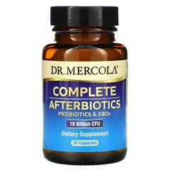 Комплексные афтербиотики Dr. Mercola (Complete Afterbiotics) 18 миллиардов КОЕ 30 капсул купить в Киеве и Украине