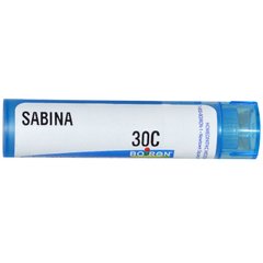 Сабина 30C, Boiron, Single Remedies, прибл. 80 гранул купить в Киеве и Украине