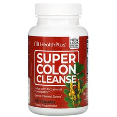 Super Colon Cleanse (очищение толстого кишечника), Health Plus, 500 мг, 120 капсул купить в Киеве и Украине