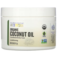 Кокосовое масло органик Aura Cacia (Coconut Oil) 177 г купить в Киеве и Украине