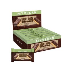 Брауні з подвійним тістом шоколадна стружка Myprotein (Double Dough Brownie) 12 шт по 60 г