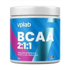 БЦАА 2-1-1 со вкусом малины VPLab (BCAA 2-1-1) 300 г купить в Киеве и Украине