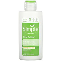 Simple Skincare, Добрий для шкіри, захисний легкий зволожуючий крем, SPF 15, 4,2 рідкі унції (124 мл)