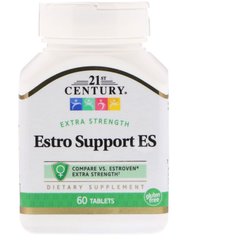 Естро підтримка ЕП, підвищена сила дії, 21st Century, 60 капсуловидних таблеток