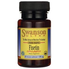 Фисетин Swanson (Fisetin) 100 мг 30 капсул купить в Киеве и Украине