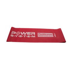 Flat Stretch Band Level 2 Power System red
