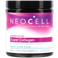Супер Колаген Тип 1 і 3 французську ваніль Neocell (Collagen Collagen + C) 181.4 г