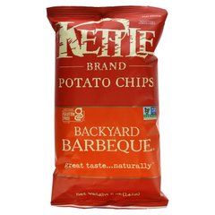 Картофельные чипсы со вкусом барбекю, Kettle Foods, 5 унций (142 г) купить в Киеве и Украине