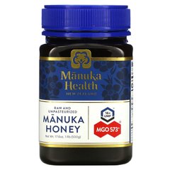 Manuka Health, мед манука, MGO 573+, 500 г (17,6 унції)