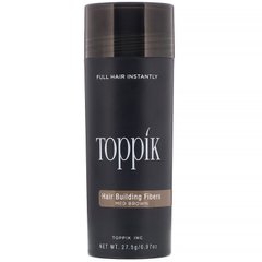 Засіб для збільшення густоти волосся коричневий відтінок Toppik (Hair Building Fibers) 27,5 г