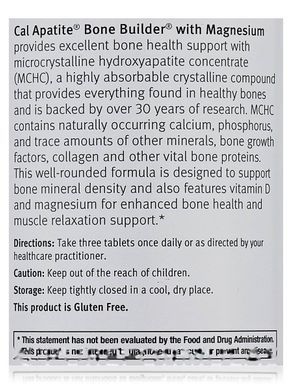 Calcium-apatite bone builder with magnesium Metagenics (CalApatite Bone Builder with Magnesium) 90 tablets