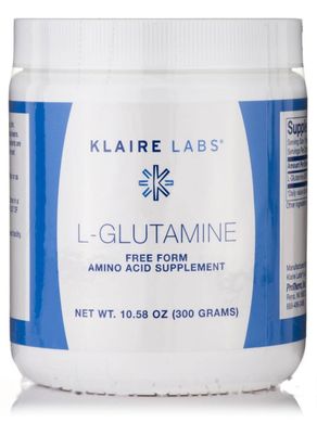 Глютамін Klaire Labs (L-Glutamine Powder) 300 г