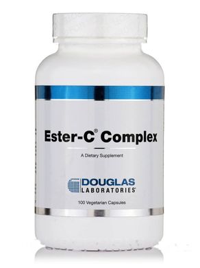 Естер C вітамін С комплекс Douglas Laboratories (Ester-C Complex) 100 вегетаріанських капсул