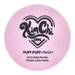 KimChi Chic Beauty, Puff Puff Pass&reg;, Set & Bake Powder, PPP01 Ivory + Hint of Lavender = Ivander, 0.85 oz (24 g)