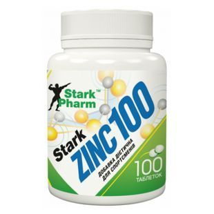 Stark Zinc 100mg - 100tabs Stark Pharm купить в Киеве и Украине