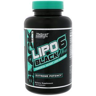 Липо - 6 экстремальная эффективность Nutrex Research (LIPO-6 Black Hers) 120 капсул купить в Киеве и Украине